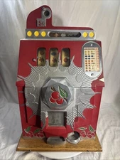 Mills Bursting Cherry 5c Slot Machine Circa 1930s - For Parts/repair