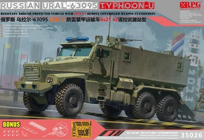 RPG 35026 1/35 URAL-63095 TYPHOON-U  RESISTAN  Lightning Protection Vehicle 6S21