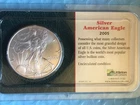 2005 Littleton Coin Company $1 Silver American Eagle Uncirculated Ungraded