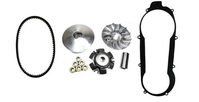 Fits Jonway Gator 125cc YY125T-29,   Scooter Front Variator, Belt & Gasket Kit