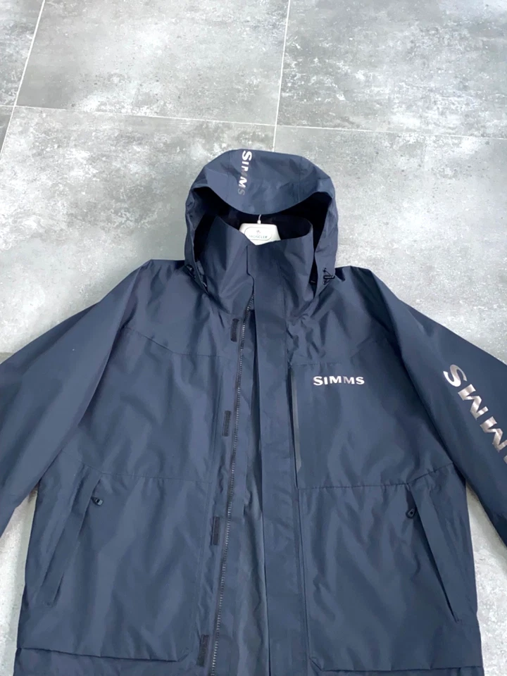 Men's SIMMS Challenger Waterproof Fishing Wading Outdoor Jacket Rain Coat SZ XXL - Image 4 of 4