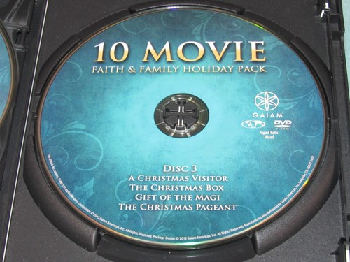 10 MOVIE FAITH & FAMILY HOLIDAY PACK (DVD, 2013, 3-Disc Set) 10 Christmas Movies - Bild 6 von 8