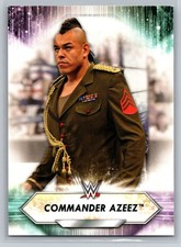 2021 Topps WWE Commander Azeez #145 Base Card SmackDown Apollo Crews Ally