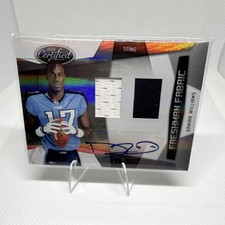 Panini 2010 Certified Autograph Jersey Rookie Damian Williams Titans #278/599