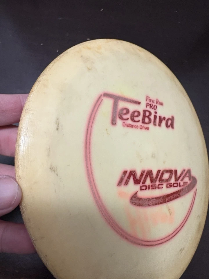 First Run Pro TeeBird PFN PATENT# Innova Disc Golf Rare OOP (5/10) - Image 4 of 4