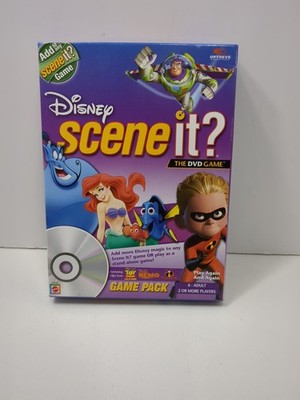 Disney Scene It Game Pack DVD Game Pre-owned Complete 