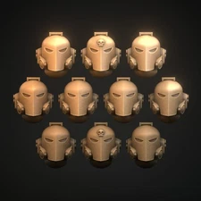 10-20x Space Knight Phobos Reaver Alternate Helmets
