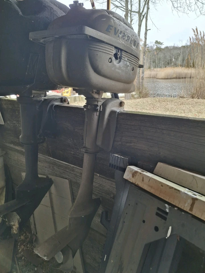 1956 Evinrude Twin Duck Motor 3 Horsepower - Image 4 of 4