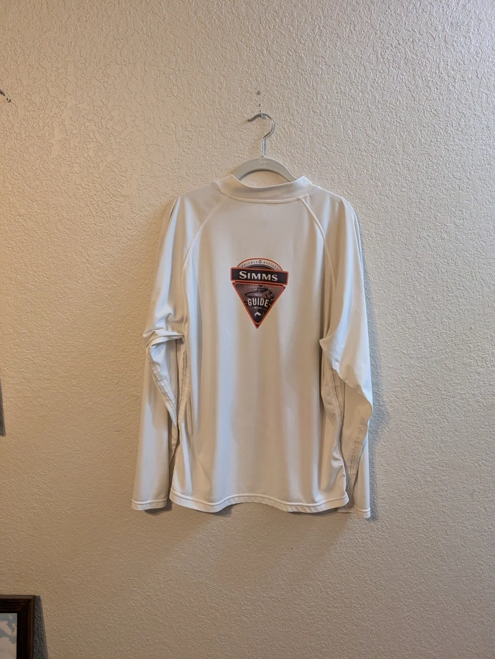 Camisa de pesca de manga larga Simms Solarflex UPF 3XDRY para hombre, laterales ventilados, talla L Foto 2 de 4