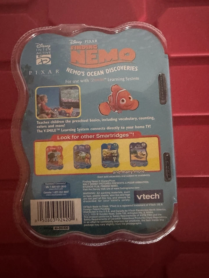 VTech V-Smile Game Disney Nemo’s Ocean Discoveries NIP - Image 2 of 4