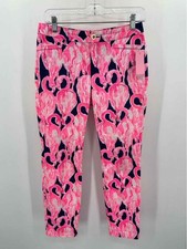 Pre-Owned Lilly Pulitzer Pink Size 2 Casual Pants