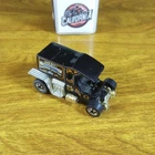 Vintage Hot Wheels T-Totaller Black BW Blackwall HK Hong Kong 1977 Panel Truck