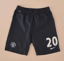 MANCHESTER UNITED 2012/2013 GOALKEEPER FOOTBALL SHORTS NIKE SIZE XL BOYS #20
