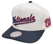 [HP11516-WNAOFWH] MENS MITCHELL & NESS MLB OFF WORD PRO SNAPBACK NATIONALS