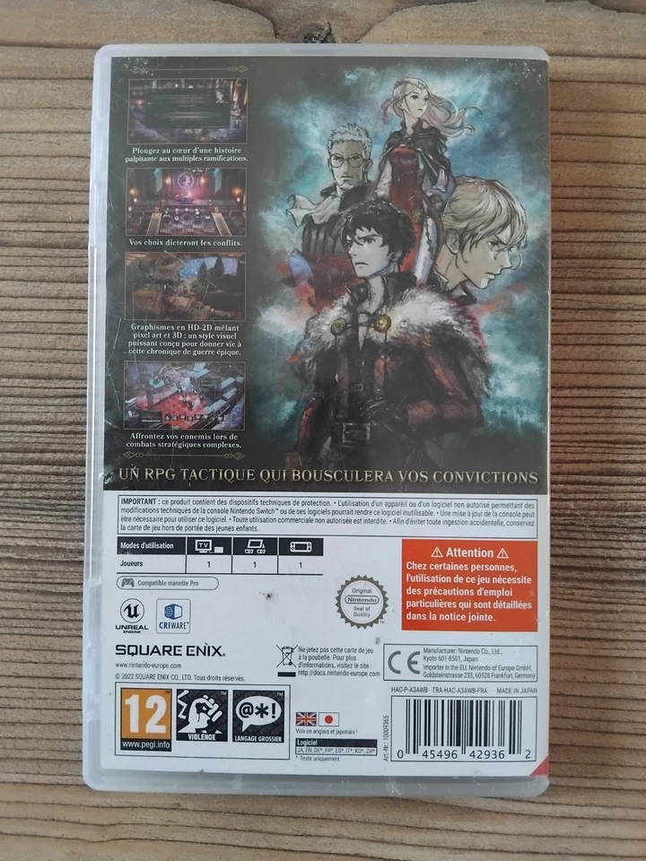 Jeu Triangle Strategy Nintendo Switch Square Enix PEGI 12, photo 4 sur 5