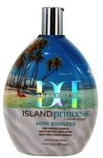 Double Dark Island Princess Tanning Lotion w/ 400X Bronzer, 13.5 fl oz.