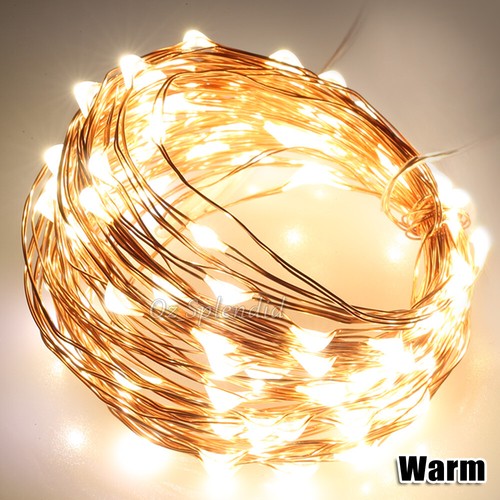50-200 LED USB Powered Curtain String Fairy Lights Wedding Party Bedroom Outdoor - Picture 13 of 15