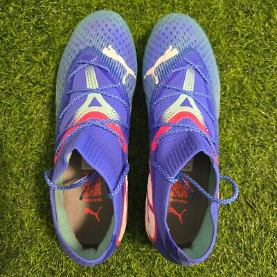 Puma Future 7 Ultimate FG/AG Soccer Cleats Blue 107916-01 Men's