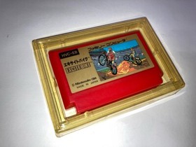 Excite Bike Boxed with Manual CIB Nintendo Famicom FC In Stock A Japan import
