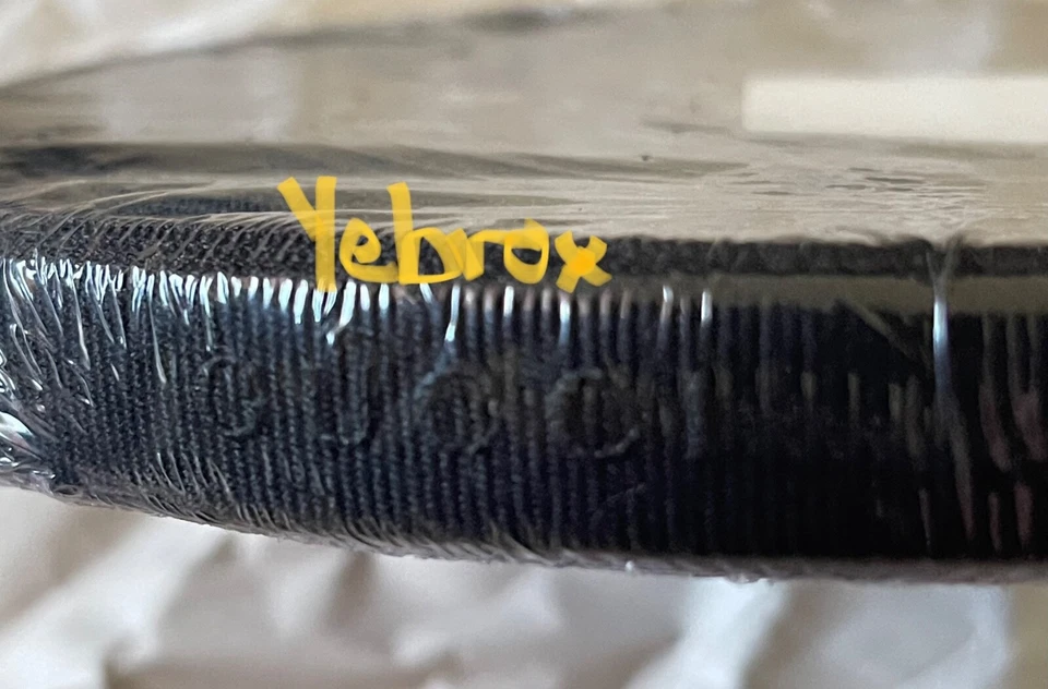 Authentic Gucci Logo 1/4" Ribbon Matte Black 75 Meter 82 Yards Roll New & Sealed - Image 4 of 4