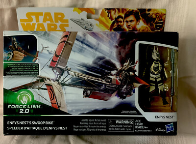 Star Wars Force Link 2.0 Enfys Nest s Swoop Hasbro Disney Bike Activate Sounds