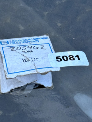 General Electro Components Line Electric Products Z0546Z RLO14A 120VAC
