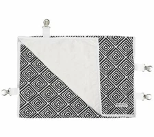 Bazzle Baby GoBlanket Clip on For stroller Car Seat Travel Blanket Diamonds NEW 