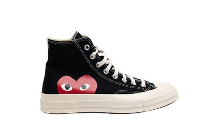 Size 3 - Converse Chuck Taylor All Star High x Comme des Garcons Play 2015
