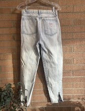 Vintage 80  s/90  s Zena Acid Wash High Waisted Mom Jeans