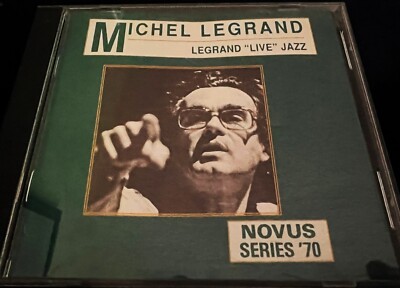 CD  michel legrand novus series 70 Out of Print MICHEL LEGRAND LIVE Jazz CD
