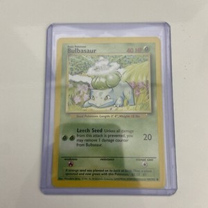 1995 bulbasaur pokemon card value Bulbasaur Pokemon Card 1995
