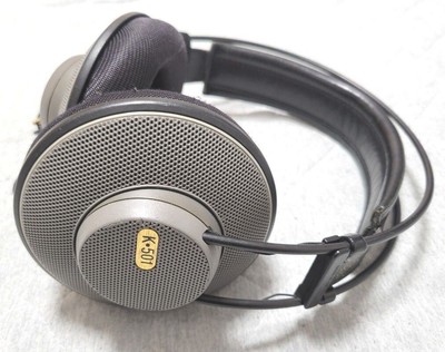 AKG K501 High-End Headphones Dynamic Open Type Rare From Japan 