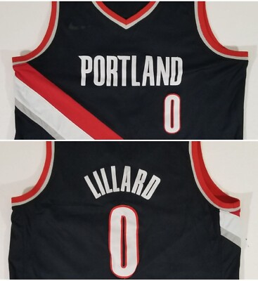 レア 刺繍 NBAユニフォーム Portland Blazers Lillard Nike NBA City Edition Swingman - Damian Lillard Portland Trail Blazers