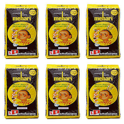 Caffè Passalacqua Grani MEHARI Kg 1 x 6 PEZZI