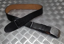 UAE Officers Belt Ceremonial & Parade Duties Leather & Chrome Insignia Buckle