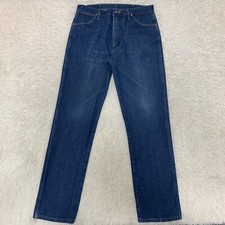 Vintage Wrangler Jeans 33x33 Blue Pants Cowboy Western Farmer 13MWZ Tag 36x34