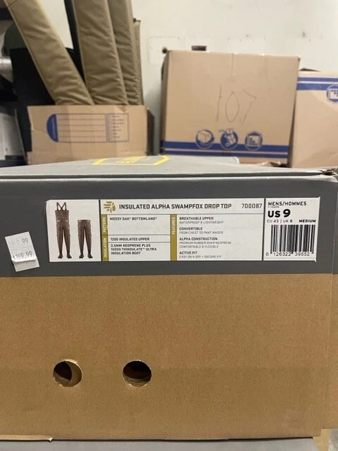 LaCrosse Men's Alpha Swampfox Drop Top 600g Wader, Top Realtree Max - Image 2 of 2