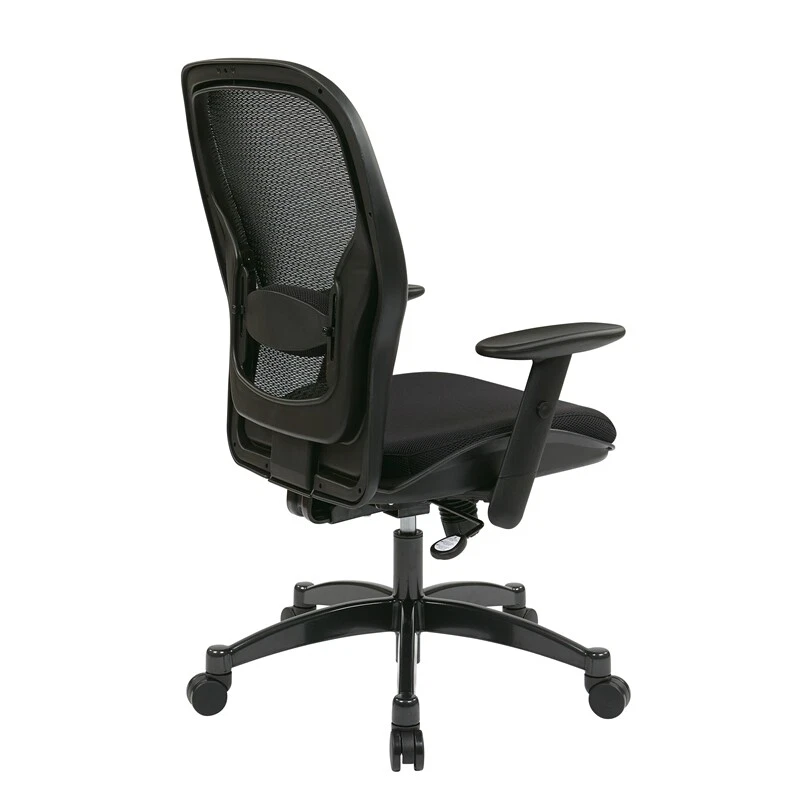 Office Star SPACE Collection Matrex Back Office Chair in Black