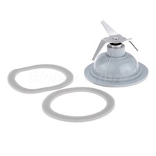 1x Juego de juntas de cuchilla de corte + licuadora de goma para Black & Decker 14291600 BL6000