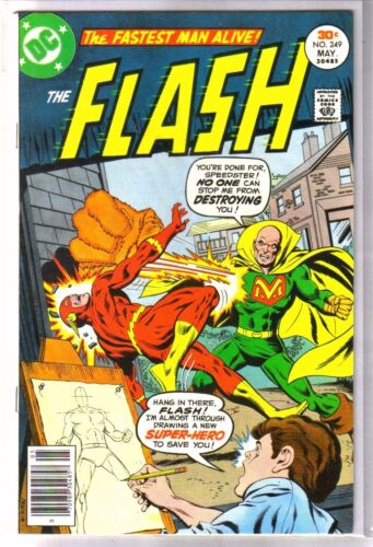 FLASH #249 Drawing a Superhero! DC Comic Book ~ VF | eBay