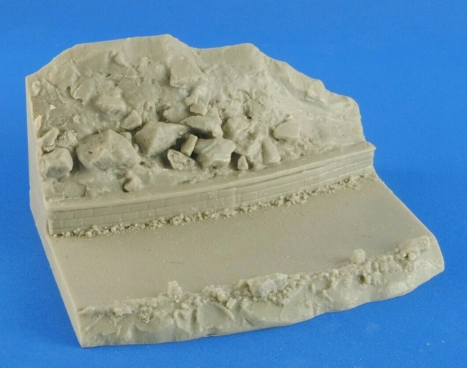 NINIVE 1ZD Diorama modello RALLY di Montagna in resina per automodellismo 1:87 - Immagine 2 di 3