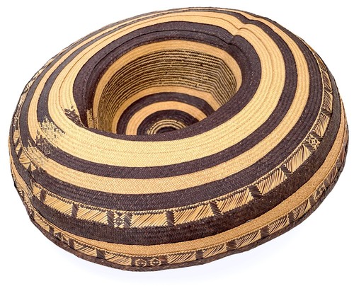 Vintage Columbian Sombrero Vueltiao Woven Caña Flecha Hat - Picture 3 of 3