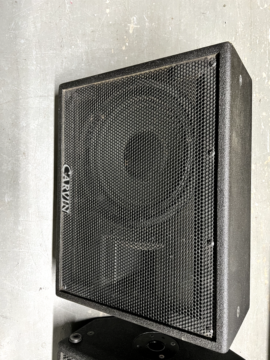 Pair of Carvin TRX 122 Monitors with DCM 1000 Power Amp | eBay