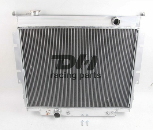 4 Row Aluminum Radiator For 1983-94 Ford F59 F250 F350 6.9/7.3L Diesel V8 Engine - Picture 2 of 12