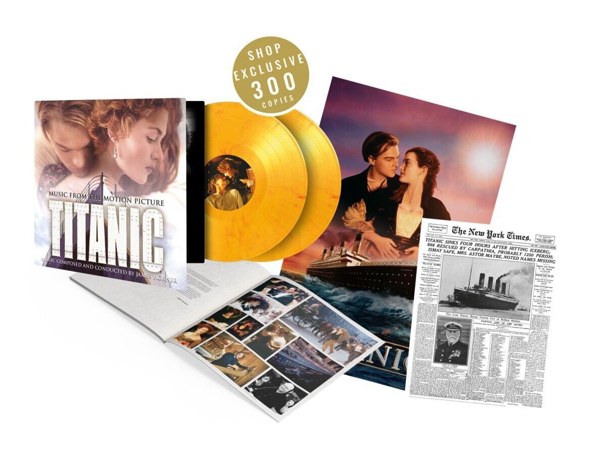 Titanic Original Soundtrack (Limited Numbered Orange Sunset Vinyl) James Horner | eBay Titanic Original Soundtrack (Limited Numbered Orange Sunset Vinyl) James Horner | eBay