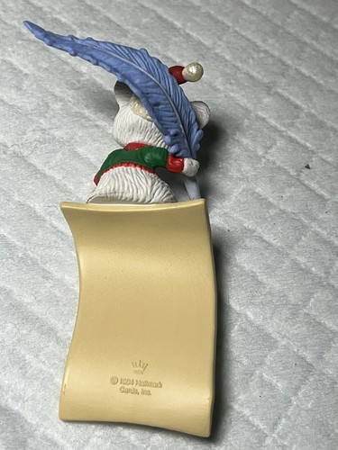 Liebe Weihnachtsmaus Hang Togethers Punze Weihnachtsschmuck NEU 1994 - Bild 3 von 8