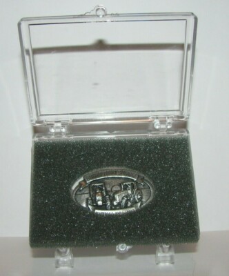 John Deere Waterloo 7000 6000 Series Tractor Introduction 1992 Pewter Medallion