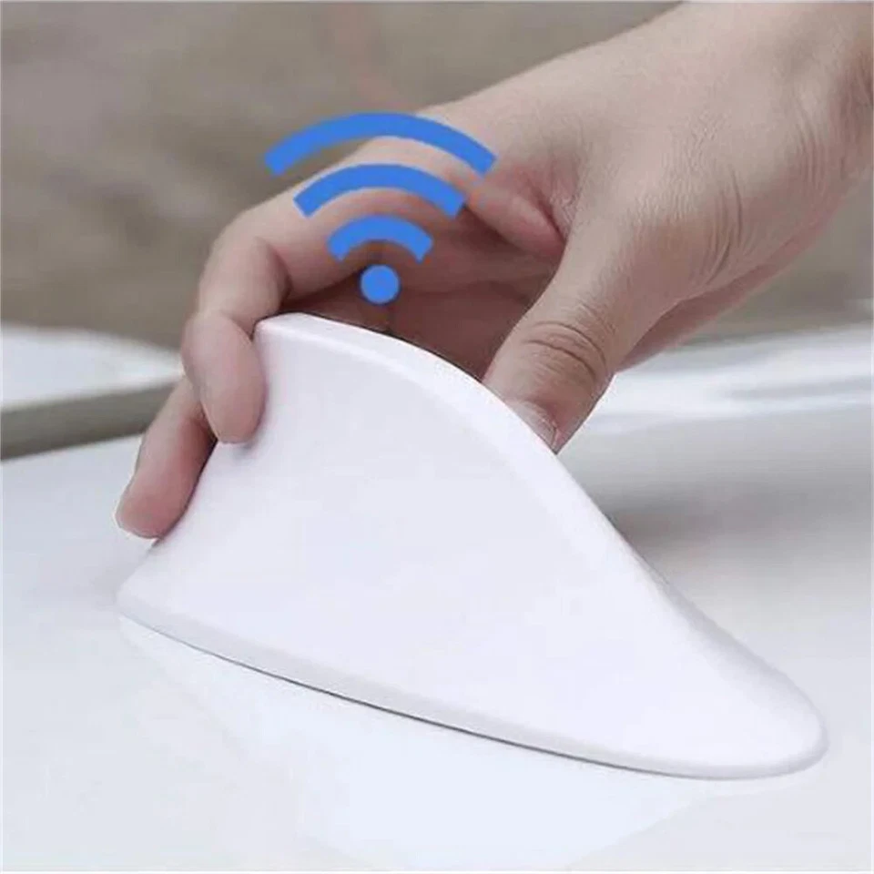 Cubierta de antena de techo de aleta de tiburón para automóvil decoración de señal de radio FM/AM para Toyota Corolla Foto 2 de 4