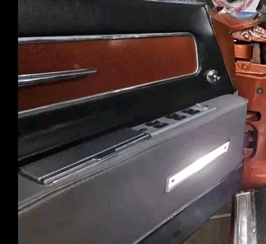 1962 1963 1964 1965 Lincoln Continental Slab Interior Door Light Lens *SET OF 2* - Image 4 of 4