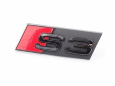 Original Audi S3 Schriftzug Emblem Logo Schwarz Front Kühlergrill 8P0853736A T94